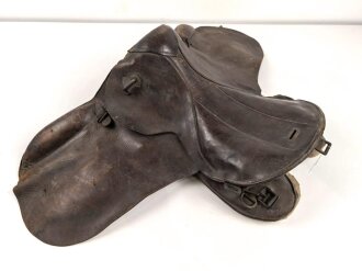 Armeesattel Reichswehr, datiert 1921, Ungereinigtes Stück