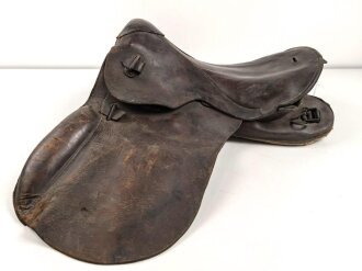 Armeesattel Reichswehr, datiert 1921, Ungereinigtes Stück