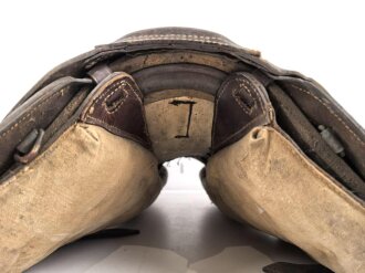 Armeesattel Reichswehr, datiert 1921, Ungereinigtes Stück