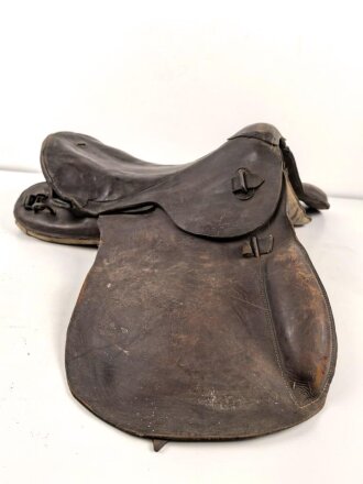 Armeesattel Reichswehr, datiert 1921, Ungereinigtes Stück