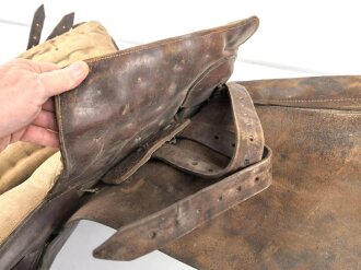 Armeesattel Reichswehr, datiert 1921, Ungereinigtes Stück