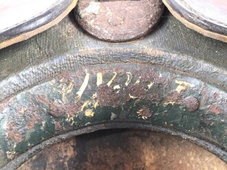 Armeesattel ohne erkennbare Stempelung, Ungereinigtes Stück