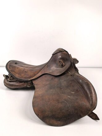 Armeesattel Wehrmacht, Grösse 2, datiert 1942, Ungereinigtes Stück