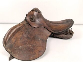 Armeesattel Wehrmacht, Grösse 2, datiert 1942, Ungereinigtes Stück