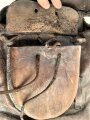 Kaiserreich, Paar Satteltaschen, datiert 1914, ungereinigt