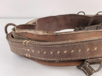 Brustblatt + zum Sielengeschirr 25 der Wehrmacht. Ungereinigt