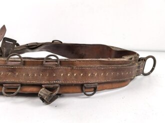 Brustblatt + zum Sielengeschirr 25 der Wehrmacht. Ungereinigt