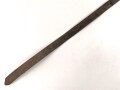 Steigbügelriemen ohne sichtbare Stempelung. Ungereinigt, Gesamtlänge 170cm