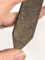 Steigbügelriemen ohne sichtbare Stempelung. Ungereinigt, Gesamtlänge 170cm