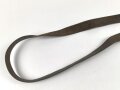 1. Weltkrieg, Lederriemen für Kavallerie oder bespannte Artillerie. Datiert 1917. Breite 3,3cm, Gesamtlänge 172cm