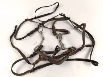 Dienstzaumzeug Wehrmacht. Zusammengestellt, ungereinigt