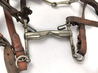 Dienstzaumzeug Wehrmacht. Zusammengestellt, ungereinigt