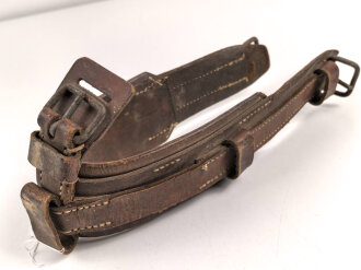 Halskoppel zum Sielengeschirr 25 der Wehrmacht, ungereinigtes Stück