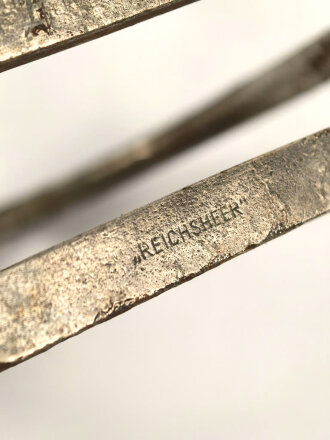 Steigbügel Wehrmacht, markiert " Reichsheer". Ungereinigtes Stück