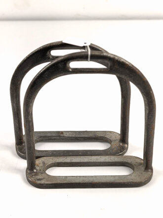 Paar Steigbügel Wehrmacht, markiert " D38"