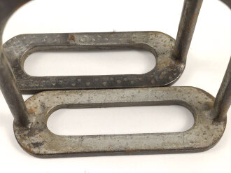 Paar Steigbügel Wehrmacht, markiert " D38"