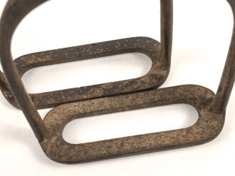 Paar Steigbügel Wehrmacht, markiert " 1936"