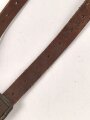 Ersatzteil für eine Packtasche der Wehrmacht. Ungereinigt, Leder angetrocknet
