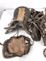Großes Konvolut Lederriemen / Lederzeug, meist Kavallerie. Alles mehr oder weniger defekt. Insgesamt 18 Kilo