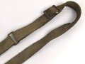 U.S. Army, Fahrzeuggurt für zum Beispiel GMC Truck, hinten am Ende der Ladefläche. Höchstwahrschein aus der Zeit des 2. Weltkrieg. Ungereinigtes Stück.