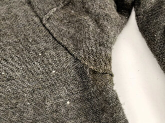 Diensthemd für Mannschaften des Heeres. Mausgraue Ausführung, getragenes Stück