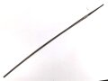 Klinge für eine Blankwaffe, Länge 74,5cm, Gesamtlänge 91,5m,  Breite 16mm. Alter und Herkunft unbekannt.