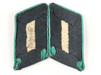 Heer, Paar Kragenspiegel für einen Beamten im gehobenen Dienst, sehr guter Zustand