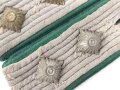 Heer, Paar Schulterstücke für einen Beamten der Heeresverwaltung, Nebenfarbe Jägergrün