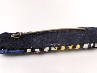 Ordenschnalle eines tapferen, württembergischen Frontkämpfers in beiden Weltkriegen.