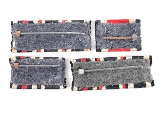 Vier Bandspangen 30/40iger Jahre