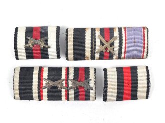 Vier Bandspangen 30/40iger Jahre