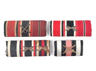 Vier Bandspangen 30/40iger Jahre