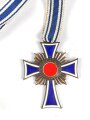 Ehrenkreuz der Deutschen Mutter in bronze an langem Band