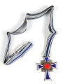 Ehrenkreuz der Deutschen Mutter in bronze an langem Band