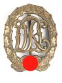 Deutsches Reichssportabzeichen DRL in bronze, Hersteller Wernstein Jena
