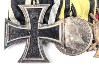 Ordenschnalle eines tapferen Frontkämpfers im 1. Weltkrieg.