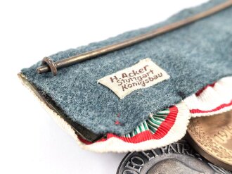 Ordenschnalle eines tapferen Frontkämpfers im 1. Weltkrieg.