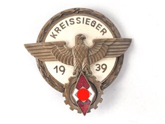 Abzeichen für Kreissieger 1939, Hersteller...