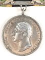 Sachsen-Weimar, Allgemeines Ehrenzeichen 1914 in Silber mit Schwertern , Kriegsmetall versilbert