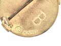 HJ Führersportabzeichen, Hersteller M1/101, B Stück, getragen