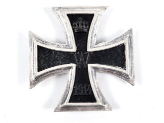 Eisernes Kreuz 1. Klasse 1914, neuzeitliche Sammleranfertigung, der Gegenhaken fehlt