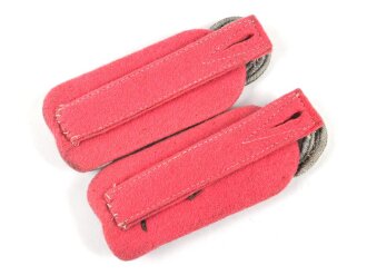 Panzertruppe, Paar Schulterstücke für einen Oberstleutnant der Instandsetzungseinheiten. getragenes Paar