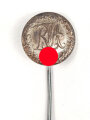 " Reichsjugendsportabzeichen für Jungen "RJA" in Silber, 16mm