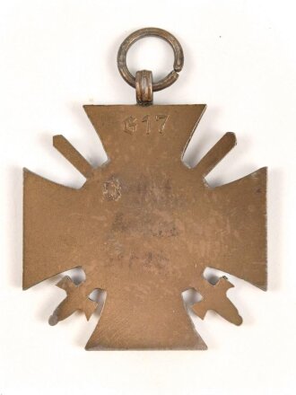Ehrenkreuz für Frontkämpfer , Hersteller G17,...
