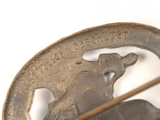 Deutsches Fahrerabzeichen in bronze,  Hersteller L.Chr.Lauer, Nürnberg Berlin