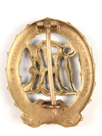 Deutsches Turn- und Sportabzeichen 1919-1934 DRA in gold,...