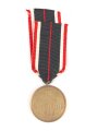 Kriegsverdienstmedaille 1939, Buntmetall, am Band