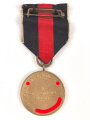 Medaille zur Erinnerung an den 1. Oktober 1938, am Band mit Tragenadel