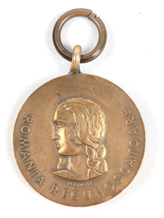 Rumänien, Medaille zur Erinnerung an den Kreuzzug...