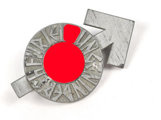 Leistungsabzeichen für Angehörige der Hitlerjugend in silber. Zink versilbert, Hersteller RZM M1/72